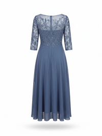 Delphine | Elegant Lace Evening Dress