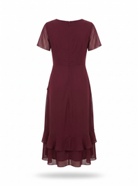 Josephine | Gathered Waist Midi Dress