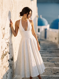 Violet | Embroidered Evening Dress