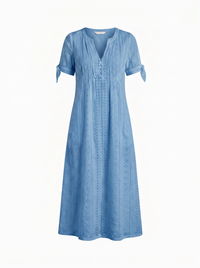 Rosamund | Draped Flowing Midi Dress