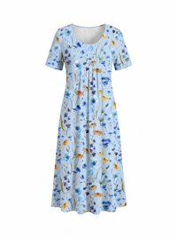 Harriet | Flattering Floral Day Dress