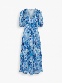 Isadora | Flattering Floral Midi Dress