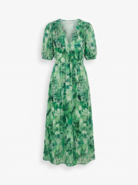 Isadora | Flattering Floral Midi Dress