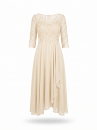 Delphine | Elegant Lace Evening Dress