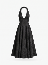 Violet | Embroidered Evening Dress