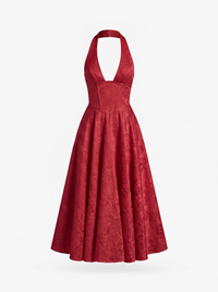 Violet | Embroidered Evening Dress