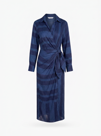 Carlotta | Elegant Striped Dress