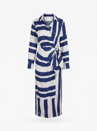Carlotta | Elegant Striped Dress