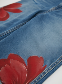Sidonie | Elegant Floral Trousers