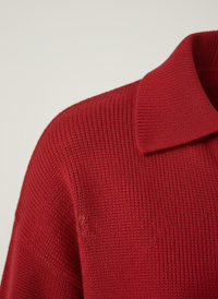 Annabel | Collared Knit Jumper