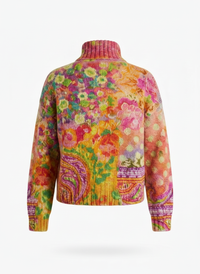 Charlotte | Floral Knitted Jumper