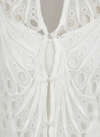 Celia | Modern Eyelet Blouse