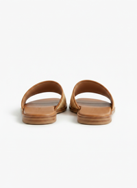Imogen | Woven Raffia Flat Sandals