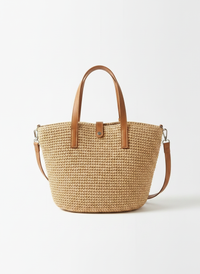 Greta | Woven Raffia Tote Bag