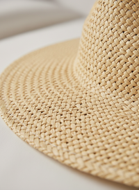 Cleo | Wide-Brim Straw Hat