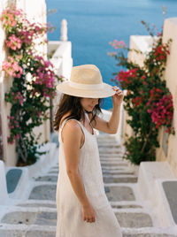 Cleo | Wide-Brim Straw Hat