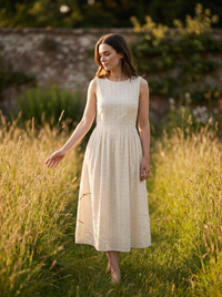 Primrose | Broderie Anglaise Midi Dress