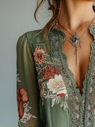 Verity | Floral Pattern Blouse — Eleanor Mayfair (3)