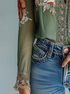 Verity | Floral Pattern Blouse — Eleanor Mayfair (5)
