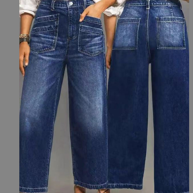 Valerie | High Waist Wide Leg Jeans — Eleanor Mayfair (2)